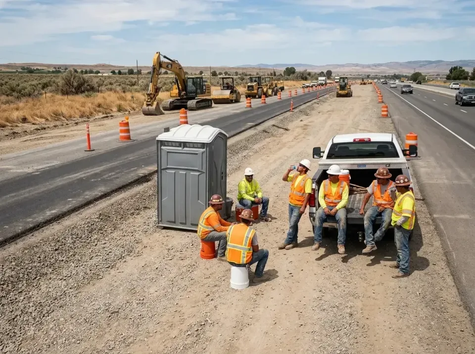 highway-road-construction-crew-007 — frequently asked questions, Porta Potty and Restroom Rentals in Monterey Park, CA